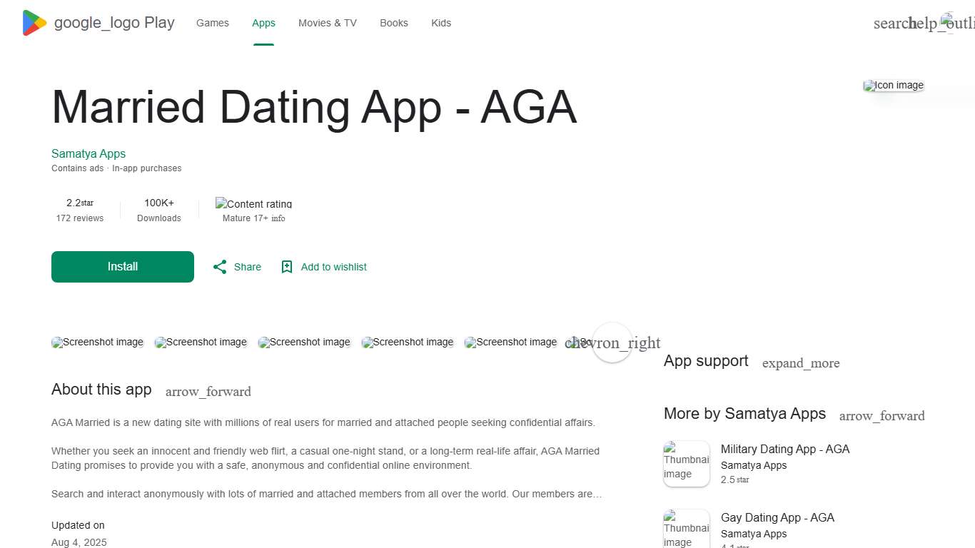 Married Dating App - AGA - Apps on Google Play